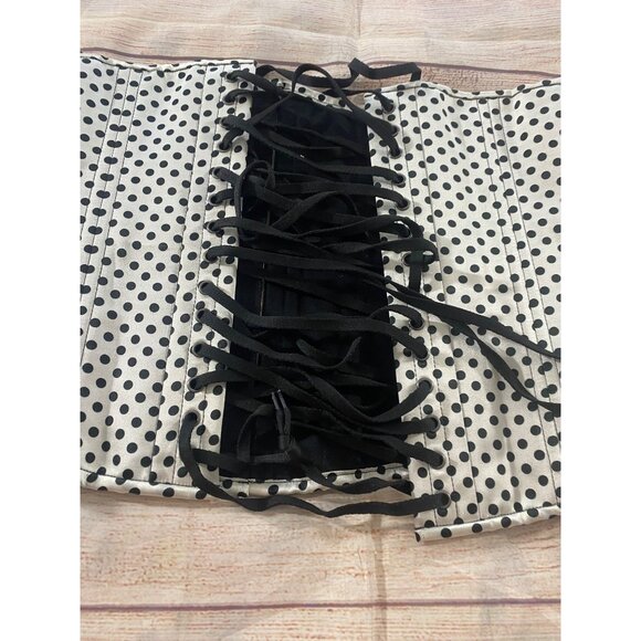 Timeless Trends Women's Underbust Lace Up Corset Cosplay Coatume - 34 - Picture 9 of 10